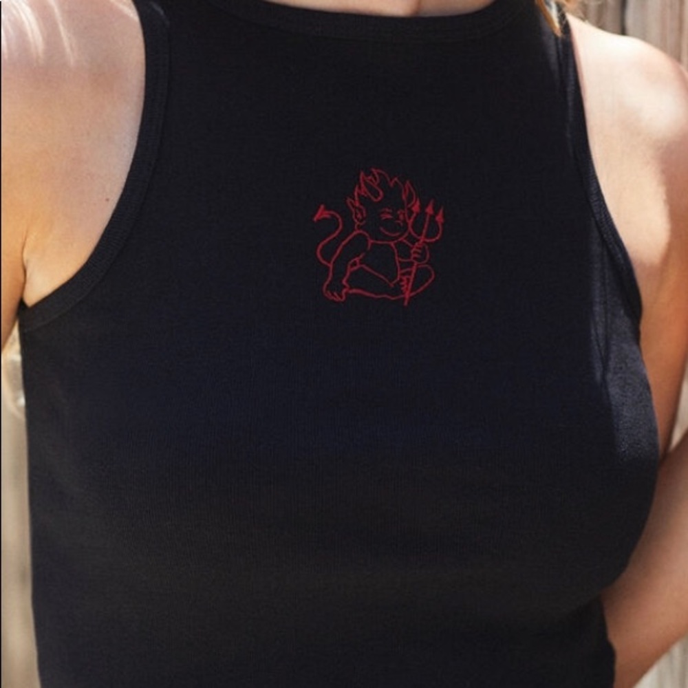 John Galt mood godess tank top